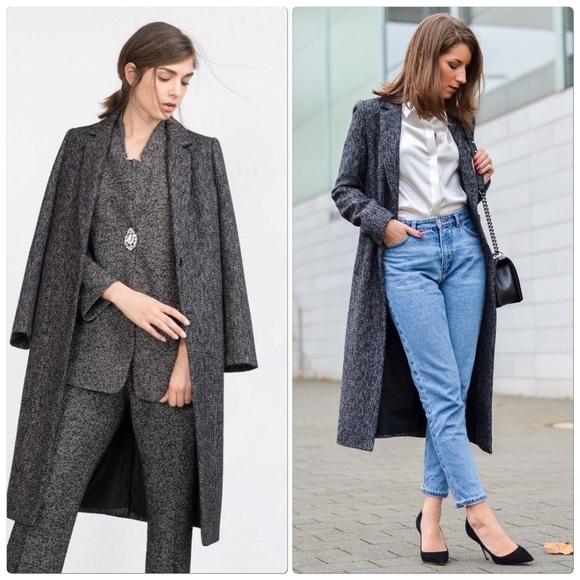 zara maxi coat